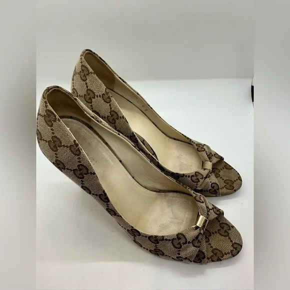 GUCCI WEDGES SZ 8B - Picture 4 of 9